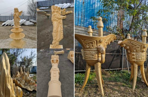 Foam sculpture case 泡沫雕塑案例